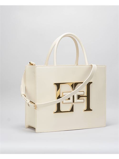 Medium Handbag with Logo Elisabetta Franchi ELISABETTA FRANCHI | Bag | BS05A46E2193